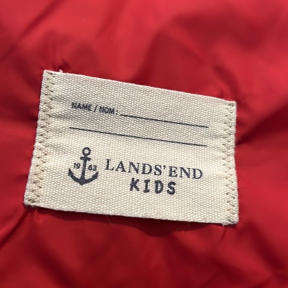Lands End Kids Puffer Vest Size Medium - Picture 10 of 10